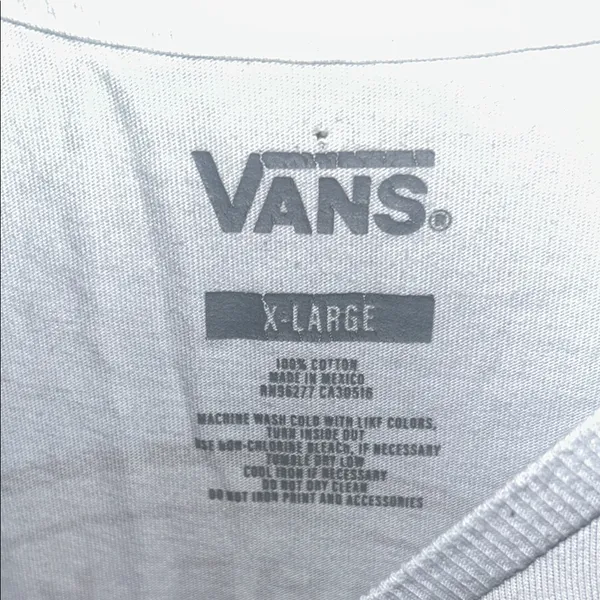 Vans Light Gray Short Sleeve Tee - Image 5