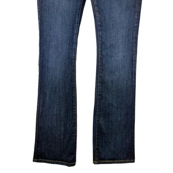 Joe's Jeans Honey Bootcut Dark Wash‎ Denim Jeans Size 25 Blue Mid Rise Stretch - Image 4