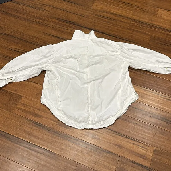 NWOT WE THE FREE Happy Hour Oversize Poplin Button-Up Shirt - Image 8