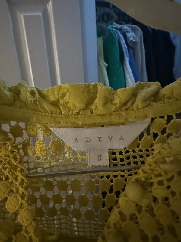 Dress blouse Yellow - Image 3