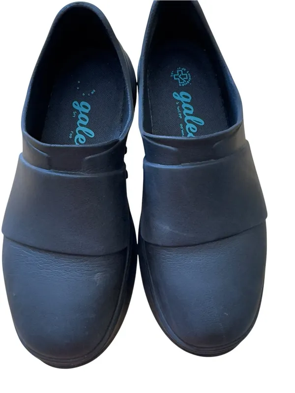 Gales+ Slip Resistant Work Clogs Black Comfort Nursing Chef Shoes Women’s US 8.5 - Image 3