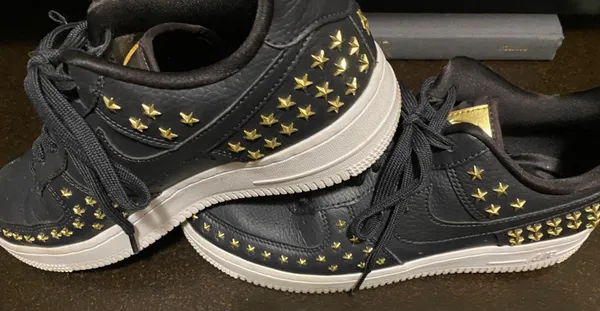 Nike star studded bike air force 1 - Image 3