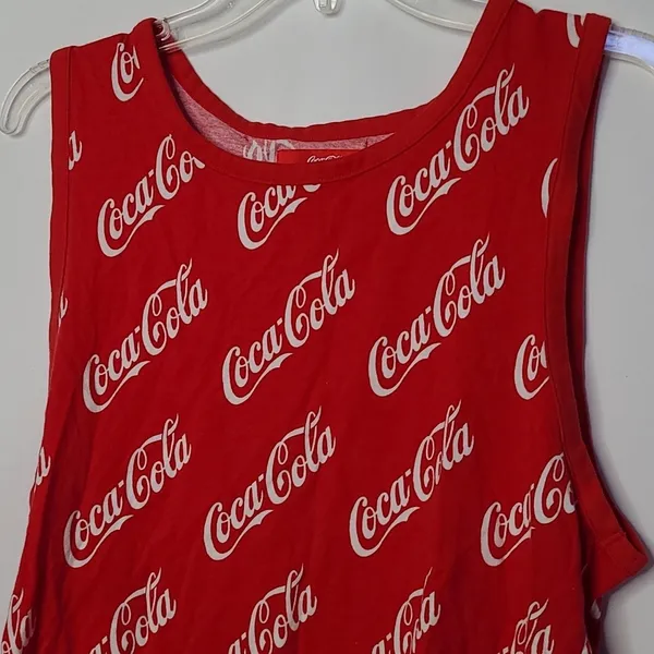 Pacsun Coca cola tank top sz Medium - Image 2