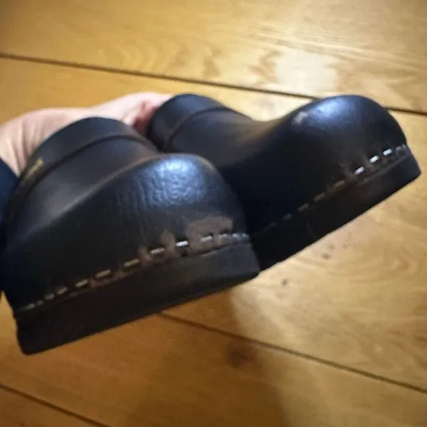 Gavavi black clogs holland 42 Size 11.5 - Image 7