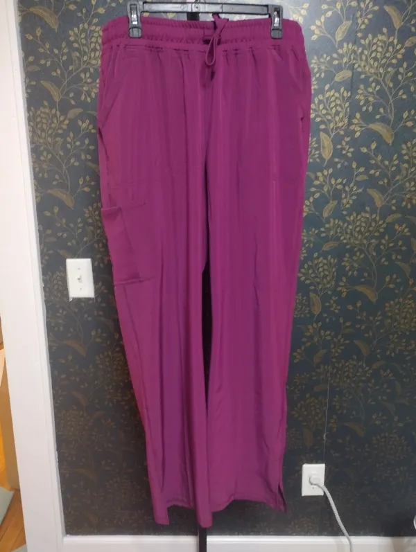NWOT scrubstar Wine Color Performance Scrub Pant - Image 2