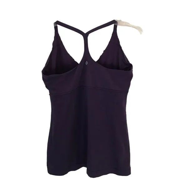 Lululemon Pure Balance racer back purple tank top 10‎ - Image 5