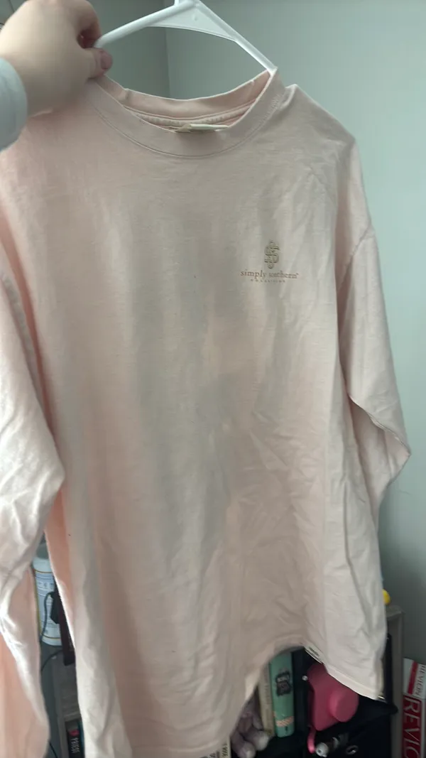 Simply Southern Long Sleeve pink  - Image 2