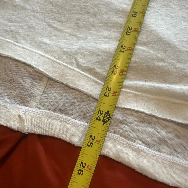 NWOT‎ FREE PROPLE white t shirt wide bottom size Xs - Image 6