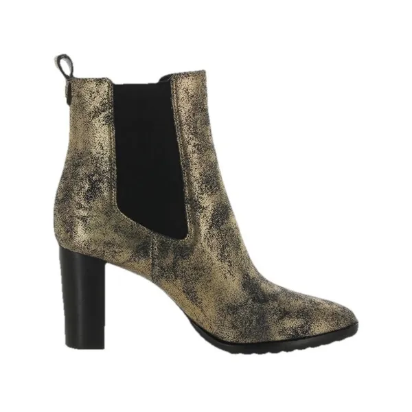 Lauren Ralph Lauren Mylah Metallic Chelsea Booties‎ Women 9.5 Bronze Gold NEW - Image 2
