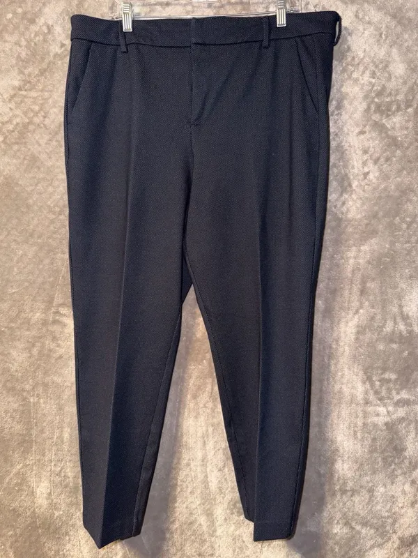 Liverpool Los Angeles Kelsey Trouser Blue Textured Ponte - Image 3