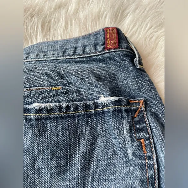 198.00 7 FOR ALL MANKIND jeans sz 29 Y2K NWOT - Image 5
