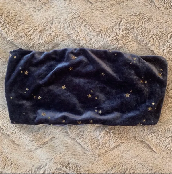 Princess Polly Velvet Stars Bandeau Top - Image 5