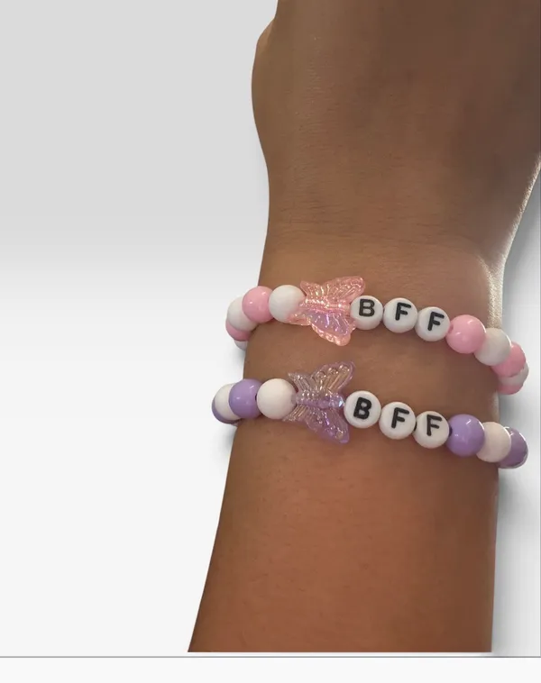 BFF Beaded Bracelet Set Of 2 - Image 2