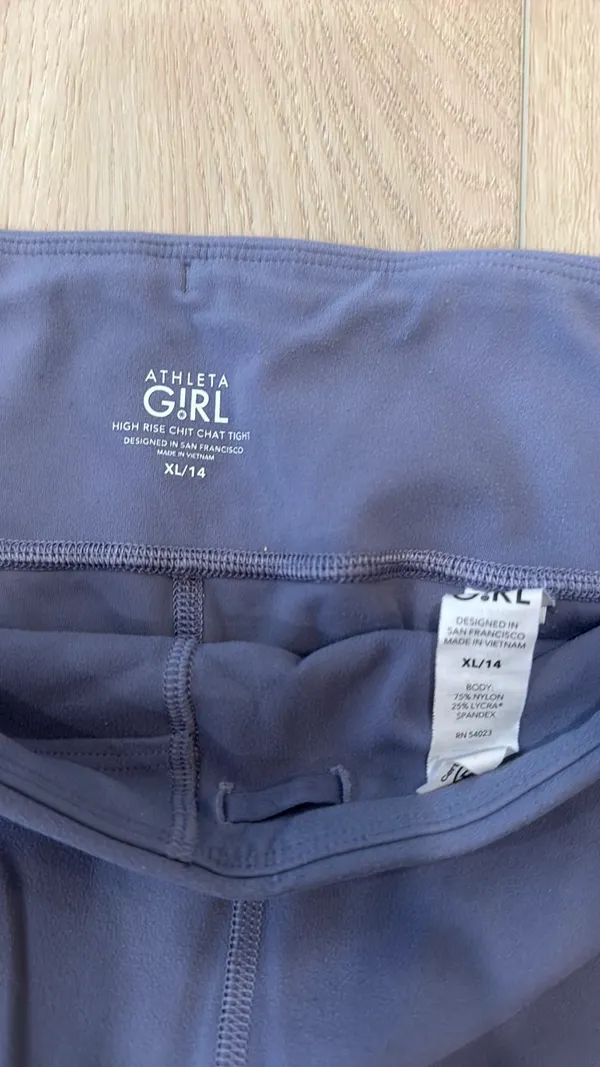 Girl Athleta Leggings Purple - Image 2