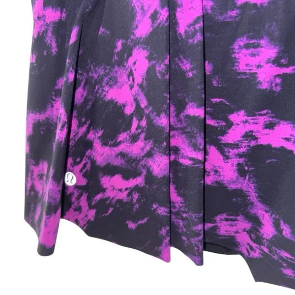Lululemon Hit Your Stride Skirt Breezie Regal Plum Black / Black Size 10 Skort - Image 12