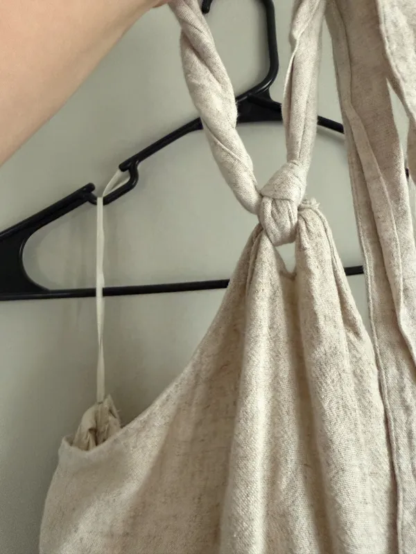 Linen Abercrombie & Fitch halter dress - Image 5