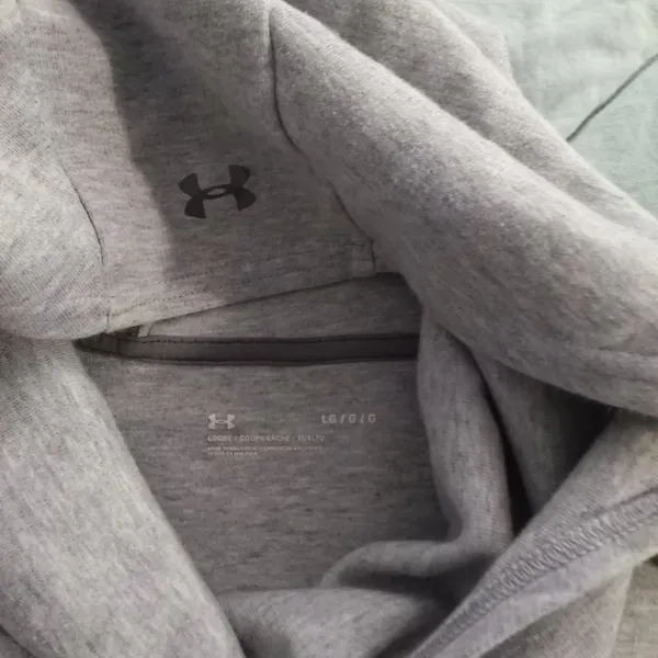 Under Armour Project Rock Oversized Hoodie Size L - Image 5