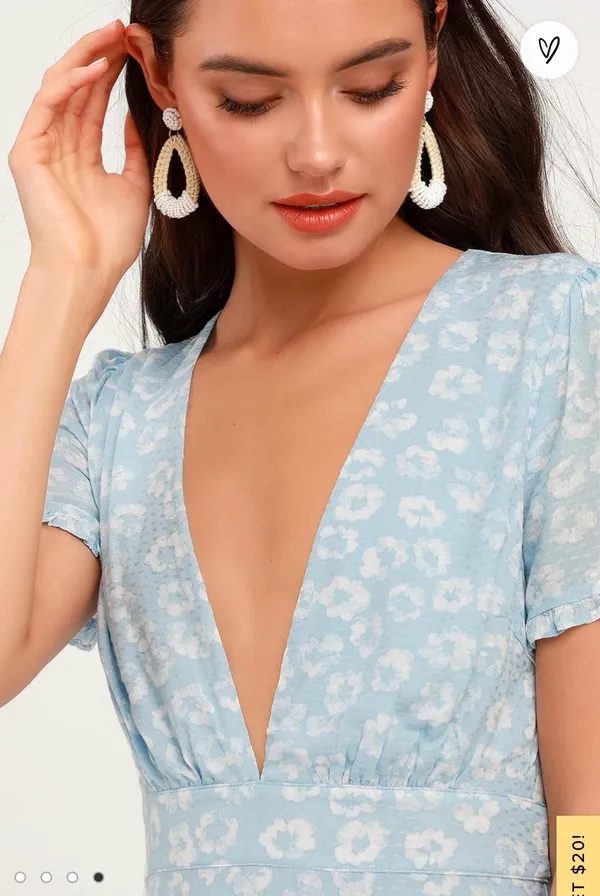 BLUE SUMMER DRESS - Image 4