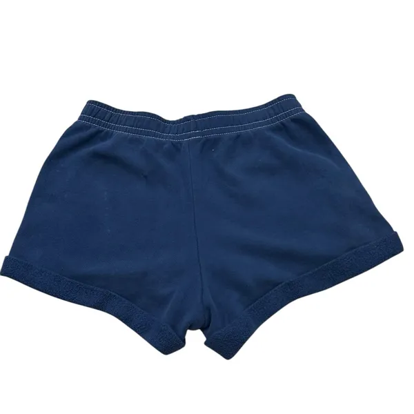 Playboy‎ Y2K Blue Sweatshorts Heart Logo Size Small - Image 2