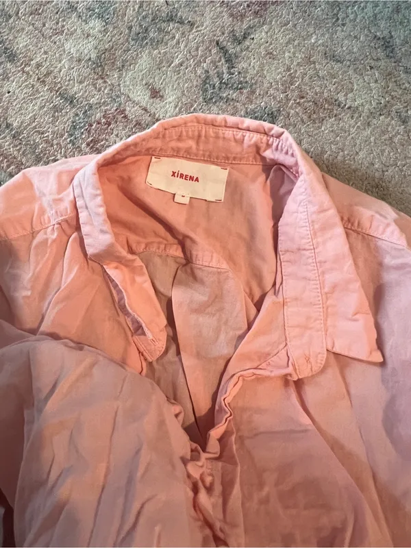 Xirena pink button down M Size M - Image 8
