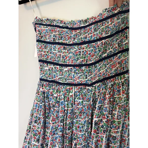 Free People Black/Brown Bali Checked Out Printed Dress - SZ M - NEW $138 - Image 12