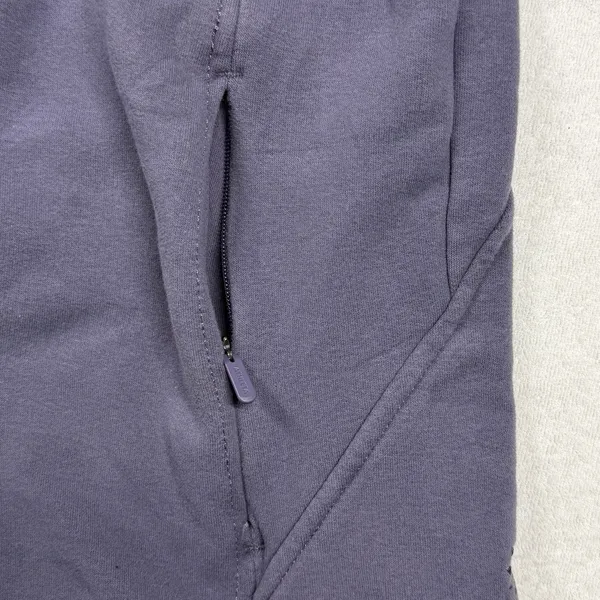 Athleta Women’s Pullover Hoodie Size Small Purple Fleece Zip Pockets Athleisure - Image 3