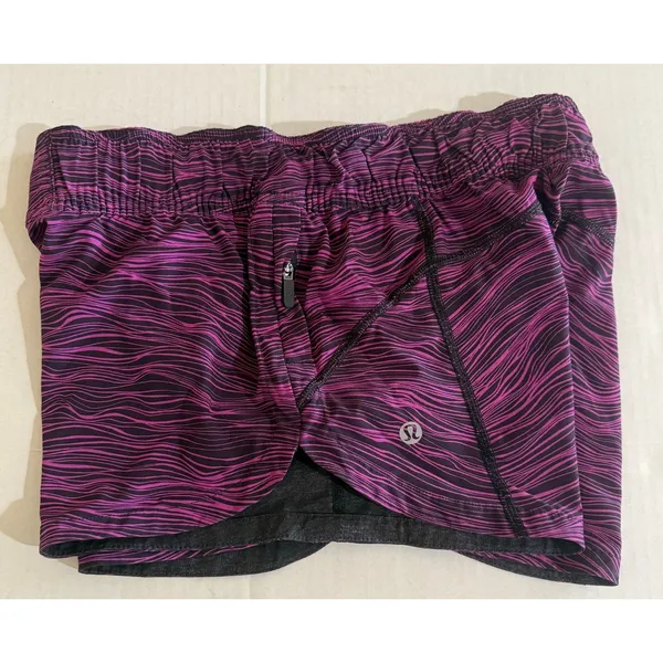 Fantastic Lululemon Hotty Hot Reversible Shorts Size 4 - Image 8