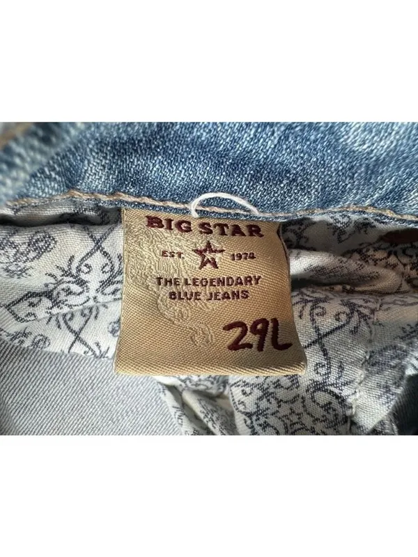 Big Star Maddie Boot Cut Jeans Mid Rise Fit Medium Wash Tagged Women's Size 29L - Image 9