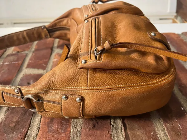 Tignanella Camel Leather bag - Image 2