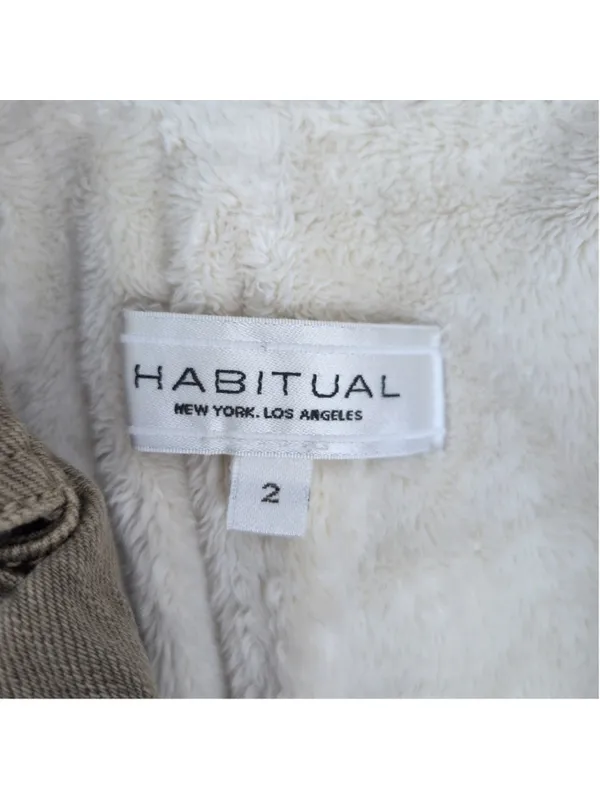 Ladies' Habitual Moto Styled Sherpa Lined USA Made Jacket 2 - Image 2
