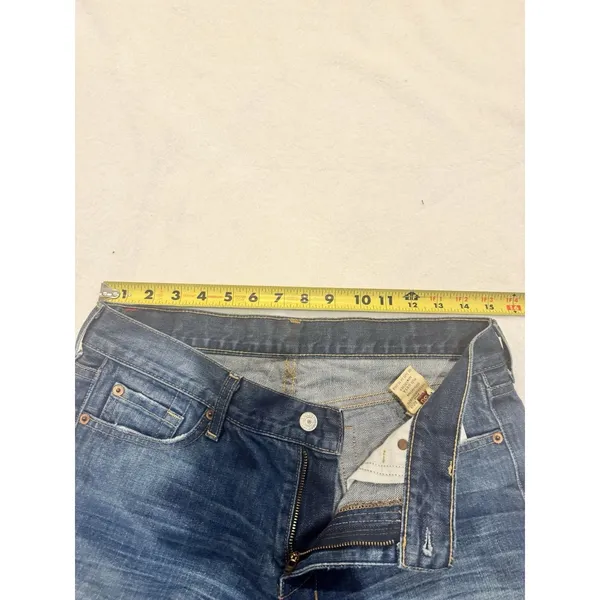 7 For All Mankind Dojo Crop Denim Jeans Women's Sz 30 U121B082U-082U Made In USA - Image 10