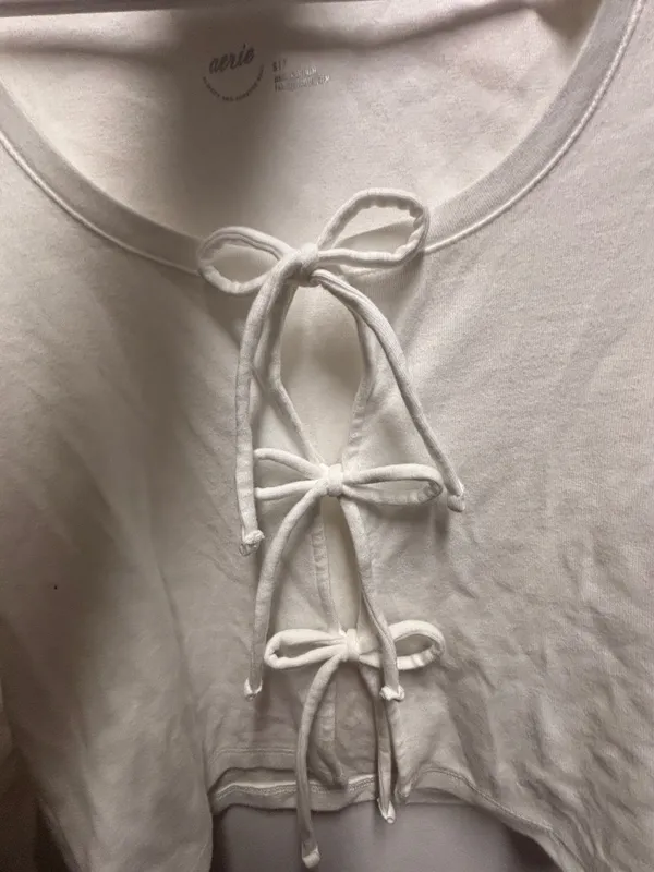 White Aerie Long Sleeve - Image 2