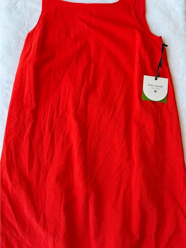 NWT Kate Spade x Target Red Scallop Hem Mini Dress - Image 2