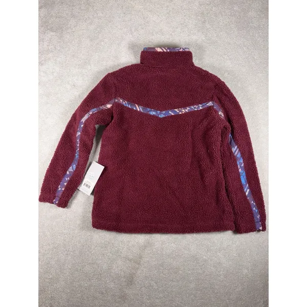 NWT Hooey Sherpa Pullover Women's Fleece Lined Aztec Southwestern‎ Western Small - Image 6