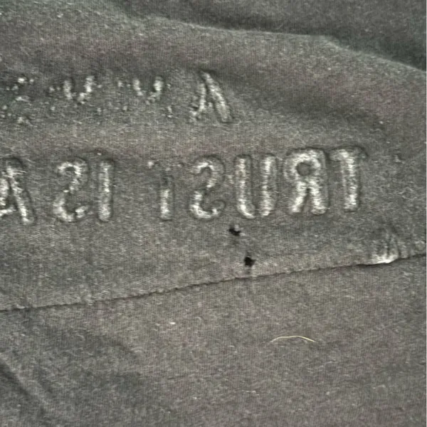 Free People We The Free Black Letter Embossed Tee - Image 4