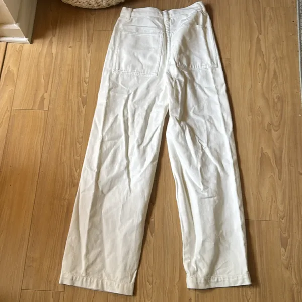 White Jeans Size 4 - Image 4
