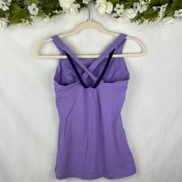 Lululemon Athletica Purple Athletic Tank Top - Image 5