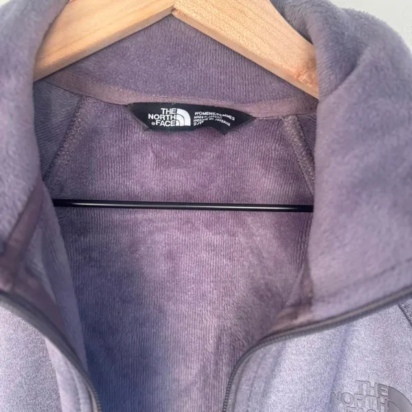 The North Face Women's Purple Fleece Jacket - Image 4