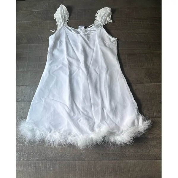 Modern Hero‎ Women's White Hot Angel Costume Dress Only Size Medium - Image 5