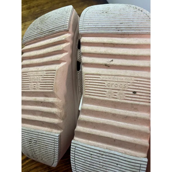Crocs Pink Platform Clogs Size‎ 7 - Image 9