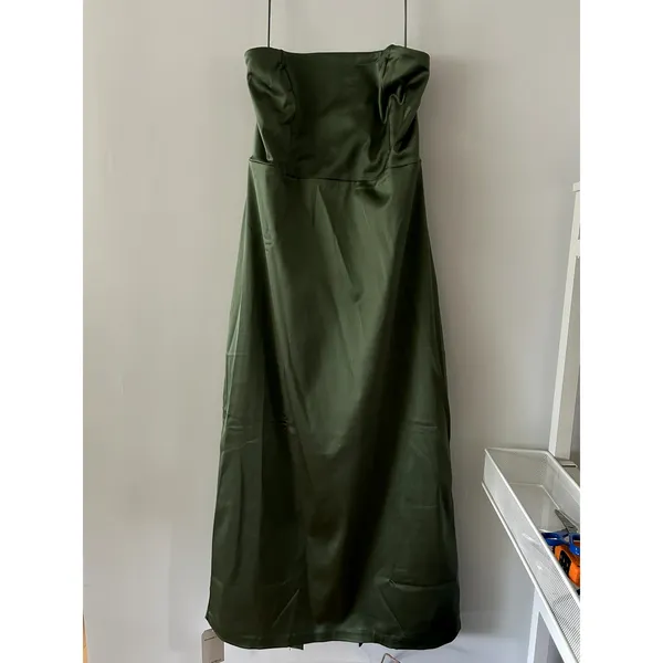 Abercrombie & Fitch Strapless Sculpt Maxi Dress NEW Size XL - Image 2