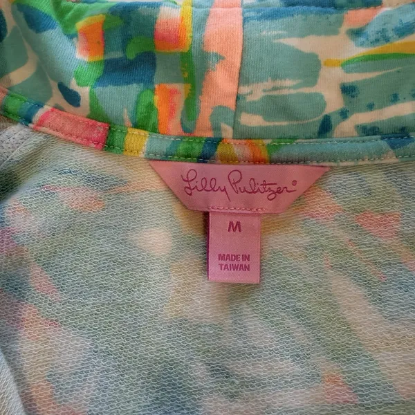 Lilly Pulitzer Captain Popover Knit Top in Sea Salt Sun Pockets MEDIUM - Image 11