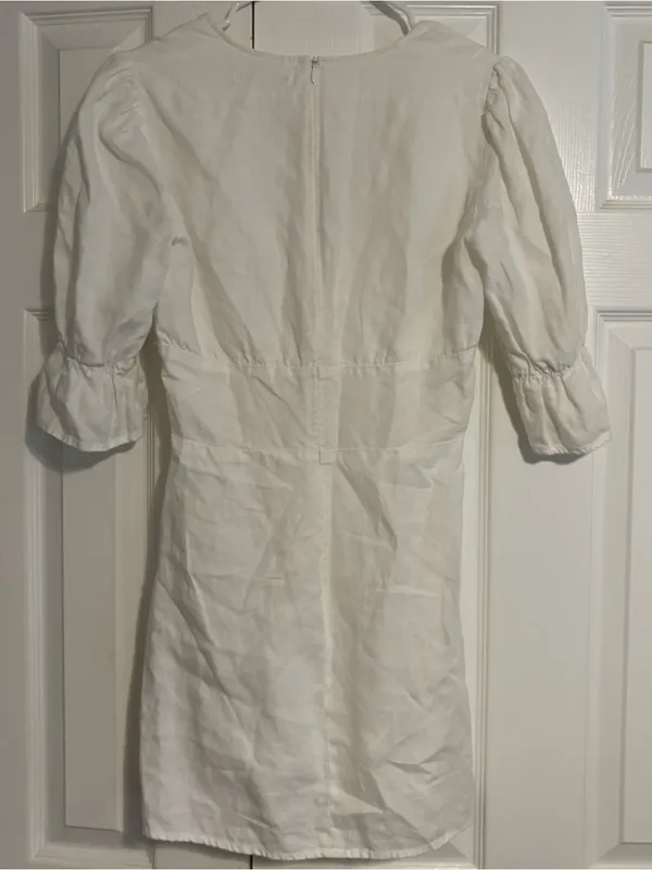 Reformation Simi Linen Dress - Image 4