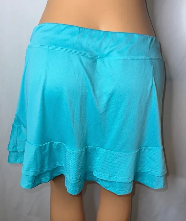 Ruffle tenis skort Blue Size XL - Image 3