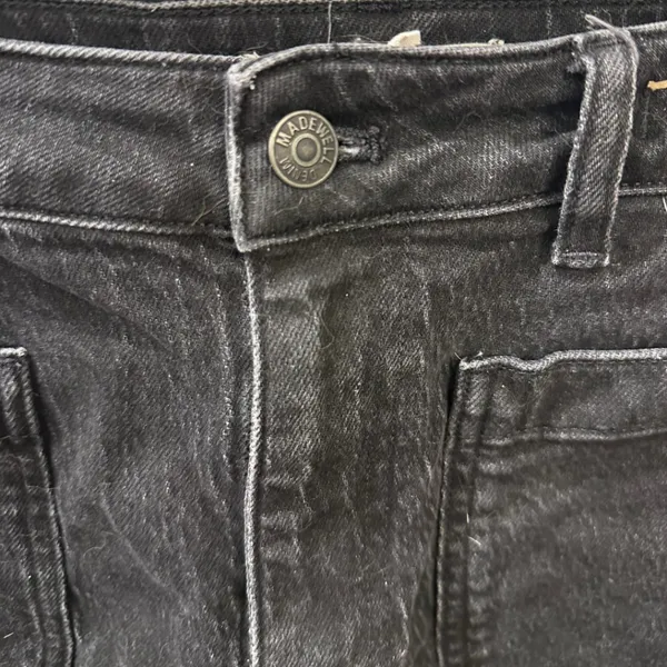 Madewell Curvy High Rise Black Sailor Shorts (Size 29) - Image 9