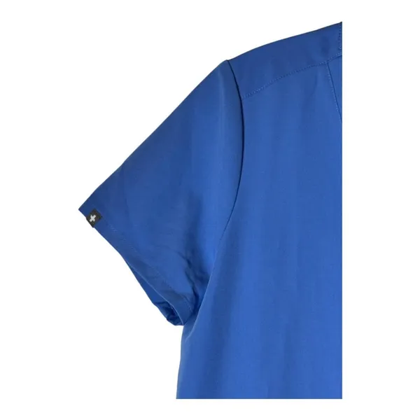 Figs Shirt Women Small Blue Casma‎ Three Pocket Short Sleeve Scrub Top Medical - Image 6