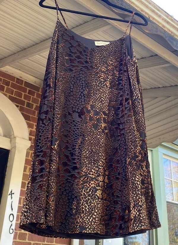 Peach Love California Animal Printed Dress - Image 12