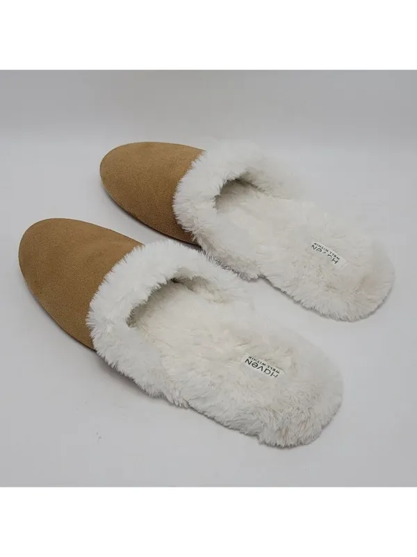Haven Well Within Suede Faux Fur Lined Slide Slippers Women’s Size 10M - Image 11