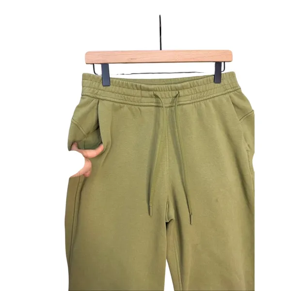 Lululemon Loungeful Straight Leg Pant Bronze Green Size‎ 6 W5EK3S Sweatpants - Image 13