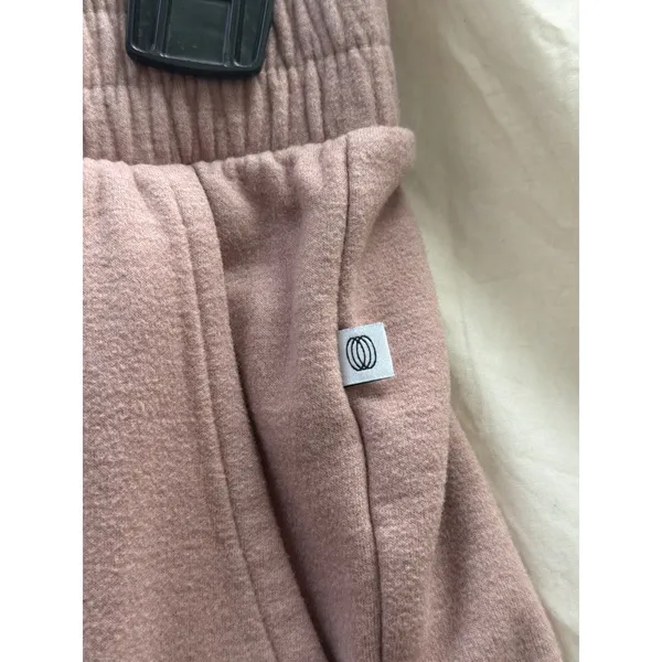 Balance Collection Women's Medium Café Mauve Wide Leg Lounge Pants - Image 4
